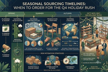 Seasonal Sourcing Timelines: When to order for the Q4 holiday rush